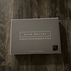 Luxe Velvet Headache Pillow